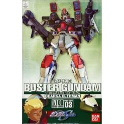 Bandai Gundam Seed Buster Gundam GAT-X103 Dearka Elthman 1/100 Scale Model Kit
