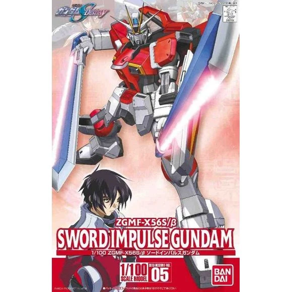Bandai Gundam SEED Destiny Sword Impulse Gundam NG 1/100 Scale Model Kit 2 Bandai Gundam SEED Destiny Sword Impulse Gundam NG 1/100 Scale Model Kit - Image 2