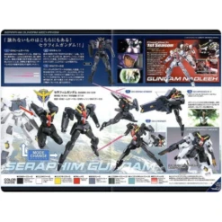 Bandai Hobby Gundam 00 Seraphim Gundam HG 1/144 Model Kit 5 Bandai Hobby Gundam 00 Seraphim Gundam HG 1/144 Model Kit -Cheap Galactic Toys Store 4543112577337 4
