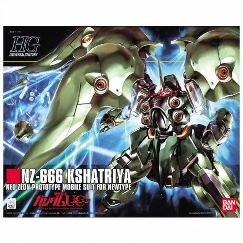 Bandai Hobby Gundam HGUC Unicorn #99 NZ-666 Kshatriya HG 1/144 Model Kit 1 Bandai Hobby Gundam HGUC Unicorn #99 NZ-666 Kshatriya HG 1/144 Model Kit