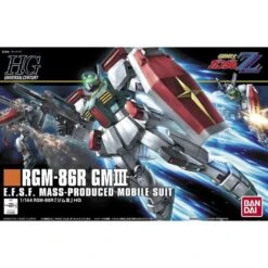 Bandai HGUC Gundam ZZ RGM-86R GM III HG 1/144 Scale Model Kit