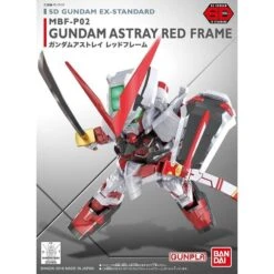 Bandai Hobby Gundam SEED SD EX-Standard 007 Astray Red Frame Gundam Model Kit -Cheap Galactic Toys Store 4549660049357