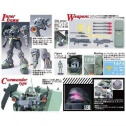 Bandai Hobby Gundam Geara Doga MG 1/100 Model Kit -Cheap Galactic Toys Store 4573102554567 4