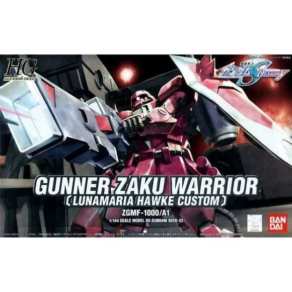 Bandai Hobby Gundam SEED Destiny #22 Gunner Zaku Lunamaria HG 1/144 Model Kit 1 Bandai Hobby Gundam SEED Destiny #22 Gunner Zaku Lunamaria HG 1/144 Model Kit