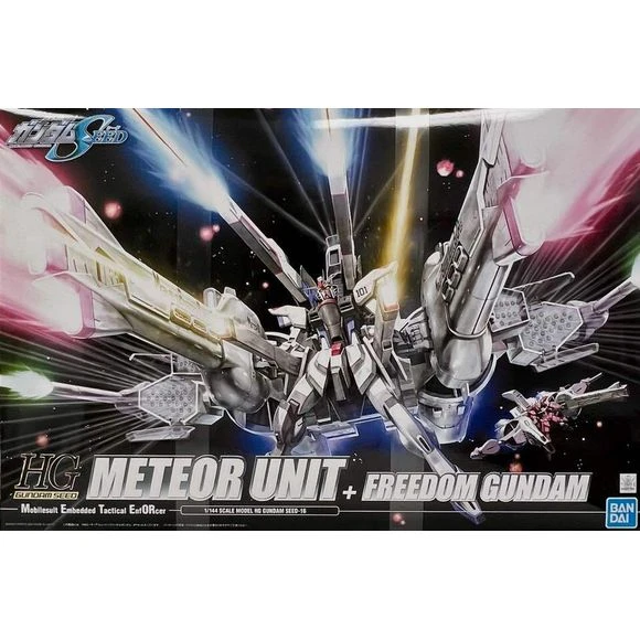 Bandai Spirits SEED Meteor Unit + Freedom Gundam HG 1/144 Model Kit 1 Bandai Spirits SEED Meteor Unit + Freedom Gundam HG 1/144 Model Kit