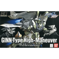 Bandai Hobby Gundam SEED MSV #3 GINN High Maneuver HG 1/144 Model Kit