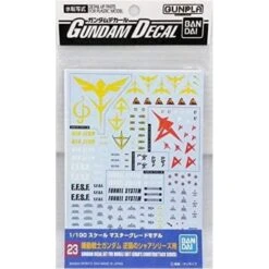Bandai Hobby Gundam Decal GD-23 1/100Char's Counter Attack M Water Slide Decal