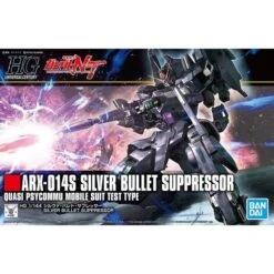 Bandai Hobby Gundam NT Narrative Silver Bullet Suppressor HG 1/144 Model Kit