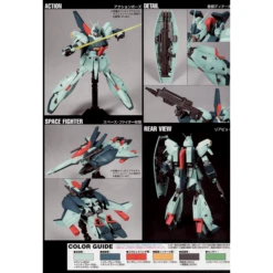 Bandai HGUC Gundam Unicorn RGZ-91 Re-GZ HG 1/144 Model Kit 6 Bandai HGUC Gundam Unicorn RGZ-91 Re-GZ HG 1/144 Model Kit -Cheap Galactic Toys Store 4573102587787 3