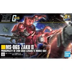 Bandai Hobby Gundam HGUC #234 MS-06S Zaku II Char Custom HG 1/144 Model Kit