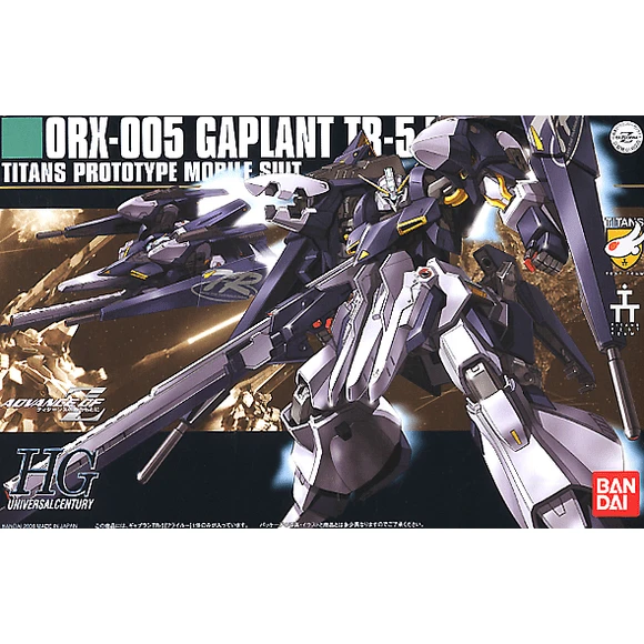 Bandai Hobby Gundam HGUC #73 ORX-005 Gaplant TR-5 Hrairoo HG 1/144 Model Kit 1 Bandai Hobby Gundam HGUC #73 ORX-005 Gaplant TR-5 Hrairoo HG 1/144 Model Kit