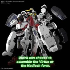 Bandai Hobby Gundam 00 GN-005 Gundam Virtue MG 1/100 Model Kit -Cheap Galactic Toys Store 4573102617880 3