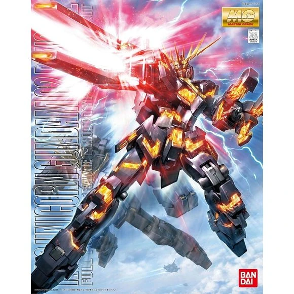 Bandai Hobby RX-0 Unicorn Gundam 02 Banshee MG 1/100 Scale Model Kit 1 Bandai Hobby RX-0 Unicorn Gundam 02 Banshee MG 1/100 Scale Model Kit