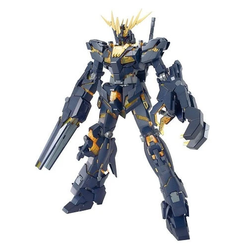 Bandai Hobby RX-0 Unicorn Gundam 02 Banshee MG 1/100 Scale Model Kit 2 Bandai Hobby RX-0 Unicorn Gundam 02 Banshee MG 1/100 Scale Model Kit - Image 2