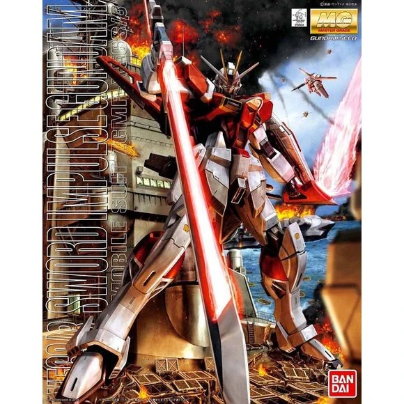 Bandai Gundam SEED Sword Impulse Gundam MG 1/100 Scale Model Kit 1 Bandai Gundam SEED Sword Impulse Gundam MG 1/100 Scale Model Kit