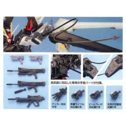 Bandai Hobby Gundam SEED Strike Noir Gundam MG 1/100 Model Kit -Cheap Galactic Toys Store 4573102641281 3