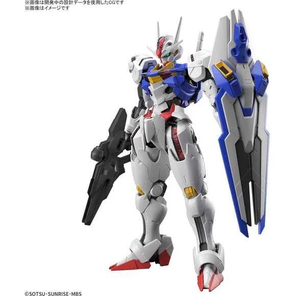 Bandai Hobby The Witch From Mercury Gundam Aerial Full Mechanics 1/100 Model Kit 1 Bandai Hobby The Witch From Mercury Gundam Aerial Full Mechanics 1/100 Model Kit