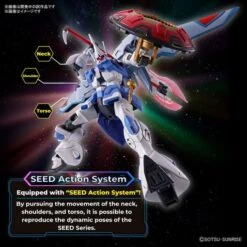 Bandai Hobby Gundam SEED Freedom Gyan Strom (Agnes Giebenrath Custom) HG 1/144 Scale Model Kit -Cheap Galactic Toys Store 4573102663078 3