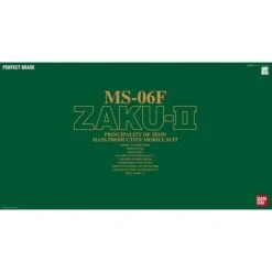 Bandai Hobby Mobile Suit Gundam MS-06F Zaku II Perfect Grade PG 1/60 Scale Model Kit
