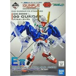 Bandai Gundam Ichiban Kuji Prize 'E' EX-Standard 00 Gundam Solid Clear Ver. SD Model Kit