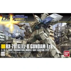 Bandai Hobby HGUC 08th MS Team #155 RX-79 Gundam Ez-8 HG 1/144 Scale Model Kit