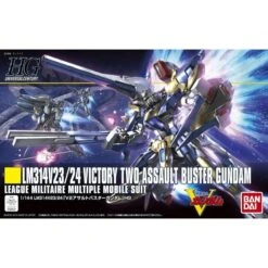 Bandai Hobby #189 HGUC Victory V-2 Assault Buster Gundam HG 1/144 Model Kit